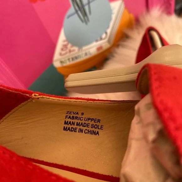 Red Suede Loafers - Picture 6 of 6